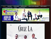 Tablet Screenshot of cruzla.net